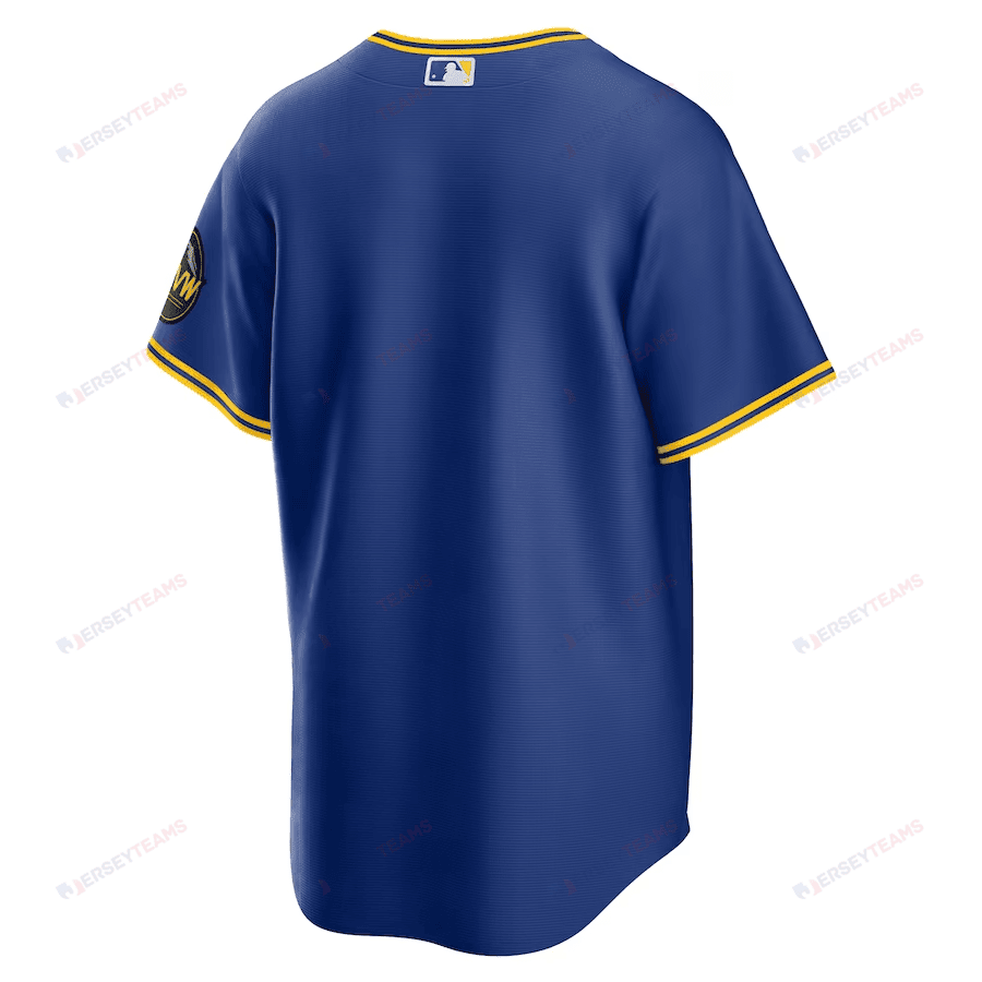 Teoscar Hernandez 35 Seattle Mariners 2023 City Connect Game Jersey - Royal