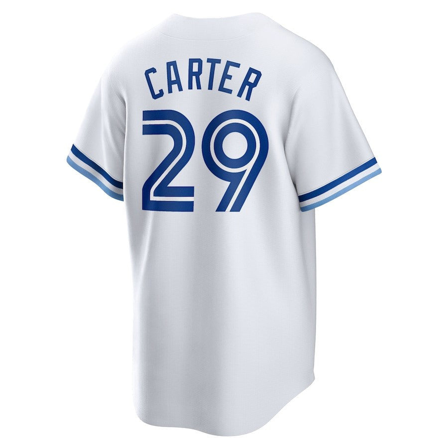 Joe Carter 29 Toronto Blue Jays Home Cooperstown Collection Player Jersey - White