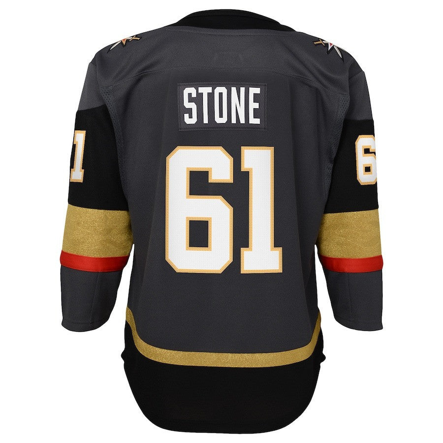 Mark Stone 61 Vegas Golden Knights Youth 2023 Stanley Cup Final Alternate Jersey - Black