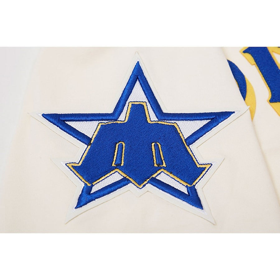 Seattle Mariners Pro Basketball T-Shirt - Cream