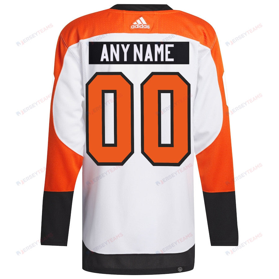 Philadelphia Flyers Away Primegreen Custom Men Jersey - White