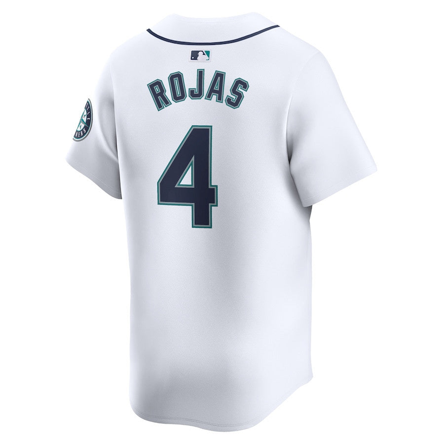 Josh Rojas 4 Seattle Mariners Home Limited Player Men Jersey - White