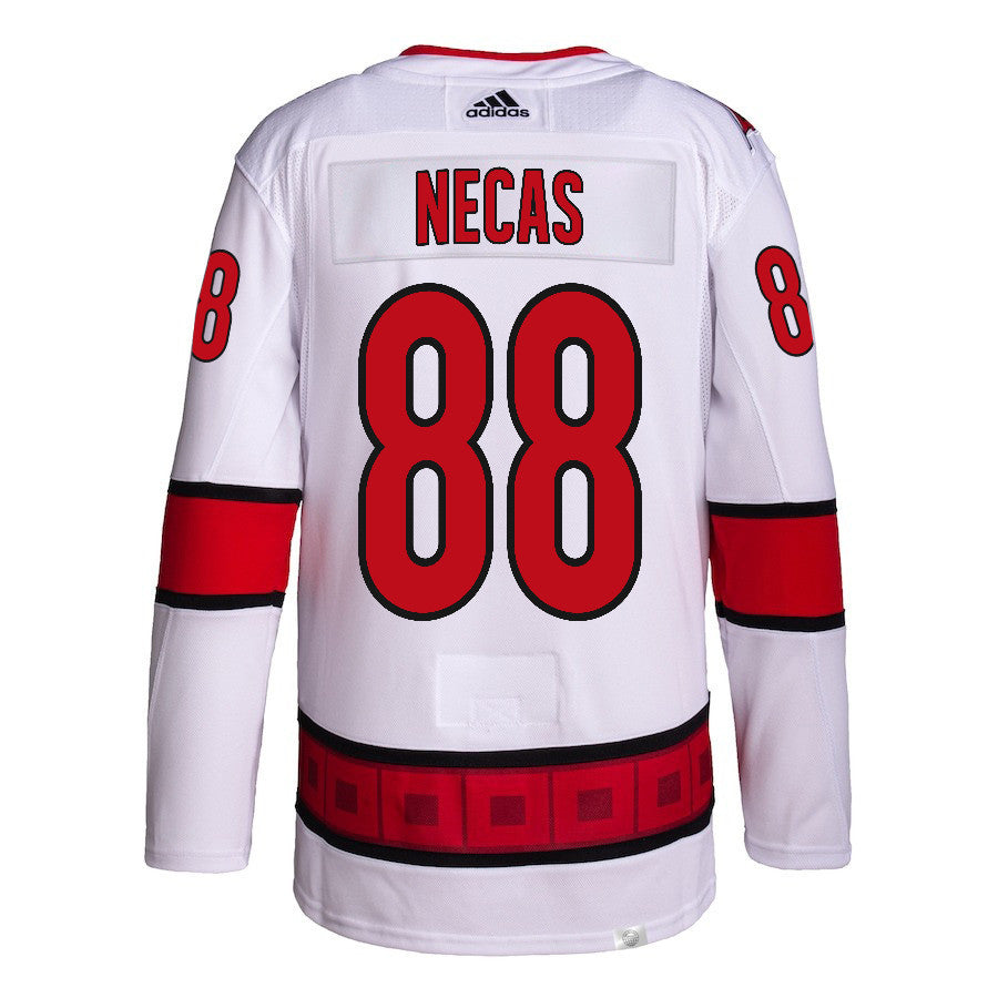 Martin Necas 88 Carolina Hurricanes Away Primegreen Jersey - Men, White