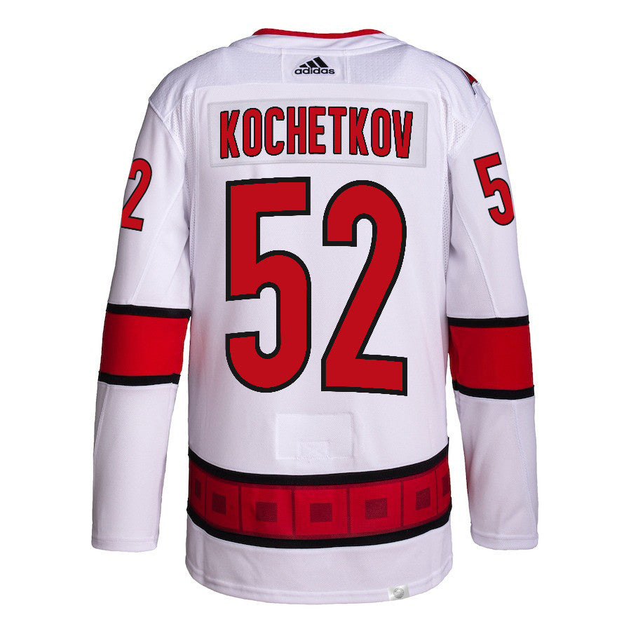 Pyotr Kochetkov 52 Carolina Hurricanes Away Primegreen Jersey - Men, White