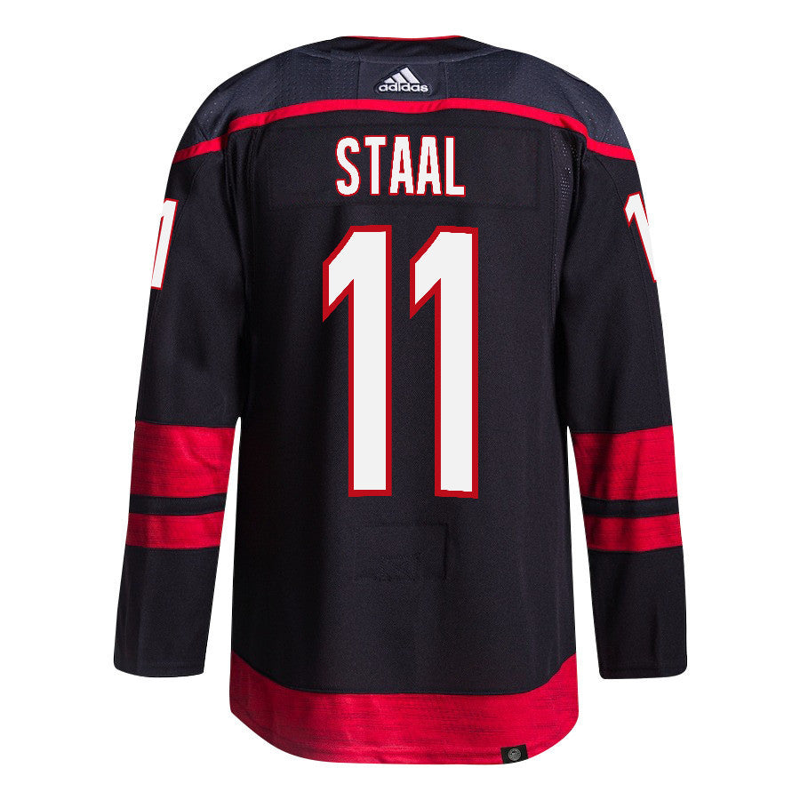 Jordan Staal 11 Carolina Hurricanes 2024 NHL Playoffs Patch Home Jersey - Men, Black