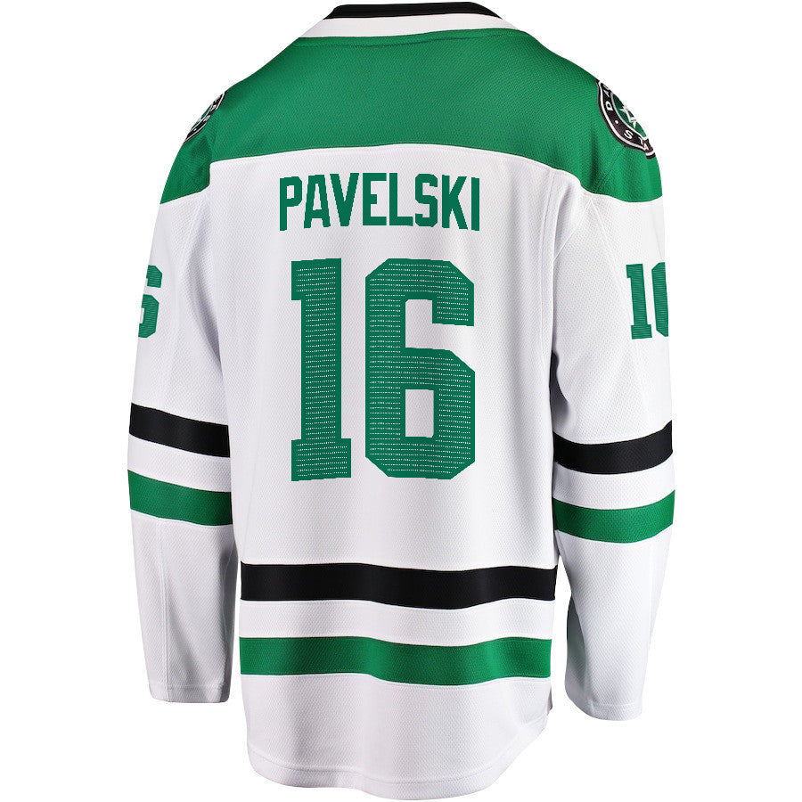 Joe Pavelski 16 Dallas Stars 2024 NHL Playoffs Patch Away Breakaway Jersey - Men