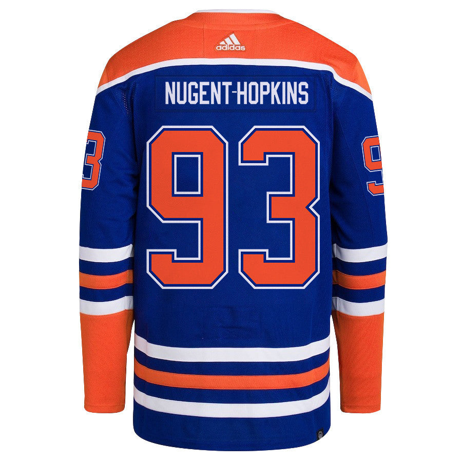 Ryan Nugent-Hopkins 93 Edmonton Oilers 2024 STANLEY CUP Final Home Primegreen Jersey - Men, Royal