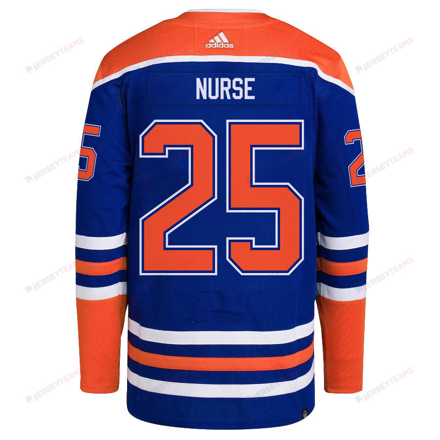 Darnell Nurse 25 Edmonton Oilers 2024 STANLEY CUP Final Home Primegreen Jersey - Men, Royal