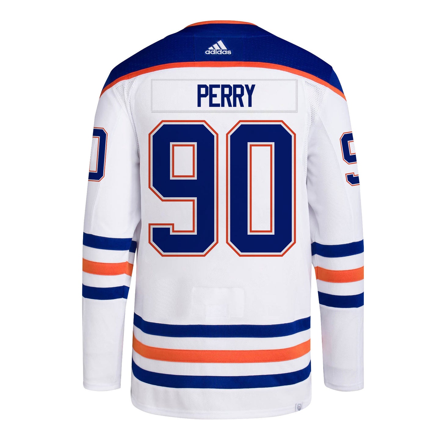 Corey Perry 90 Edmonton Oilers 2024 STANLEY CUP Final Away Jersey - Men, White
