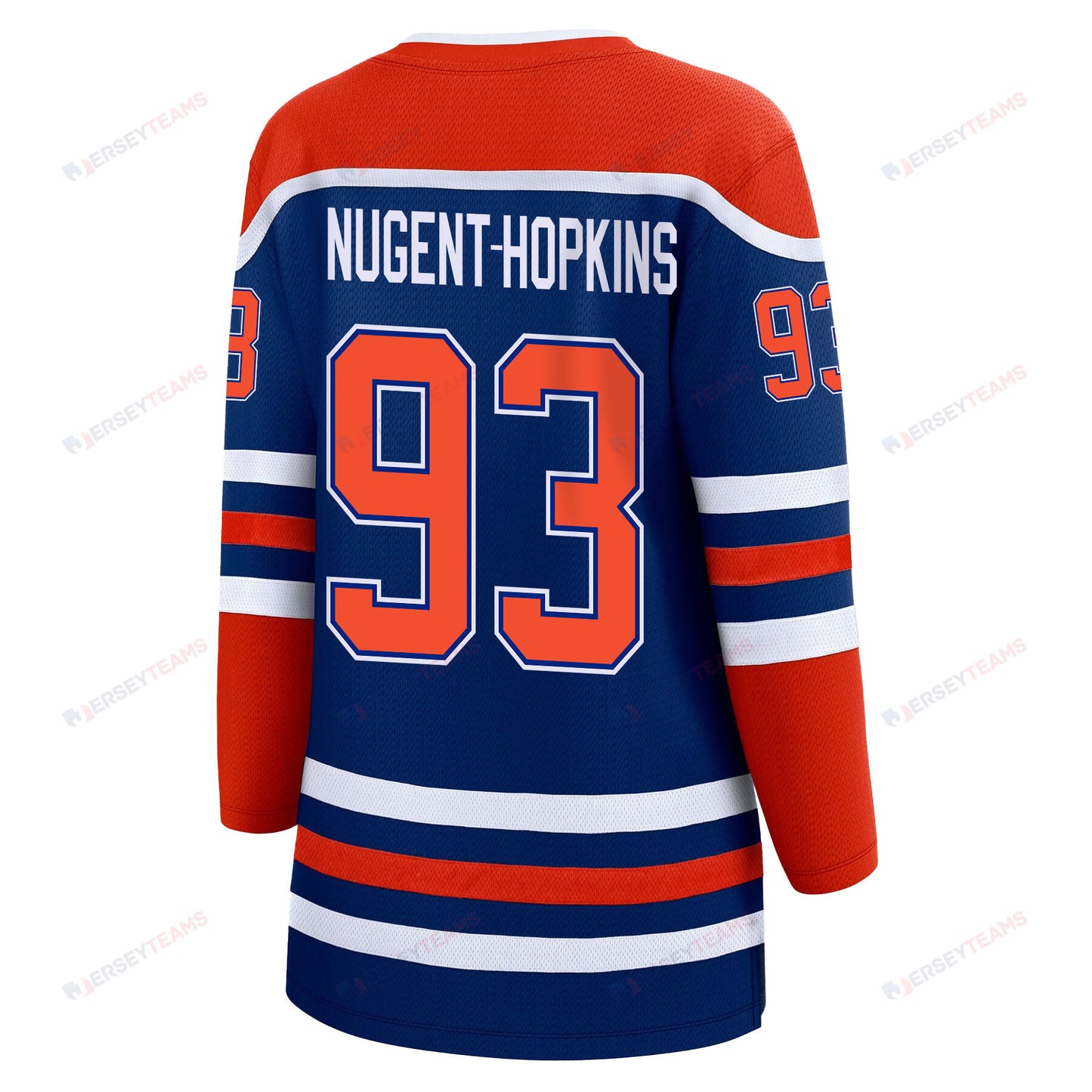 Ryan Nugent-Hopkins 93 Edmonton Oilers 2024 STANLEY CUP Final Women's Home Jersey - Royal