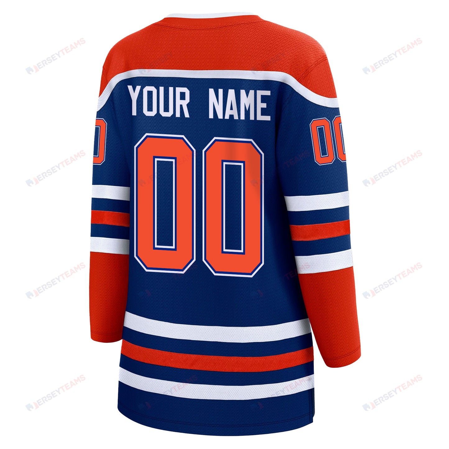 Edmonton Oilers 2024 STANLEY CUP Final Women's Home Jersey Customized - Royal
