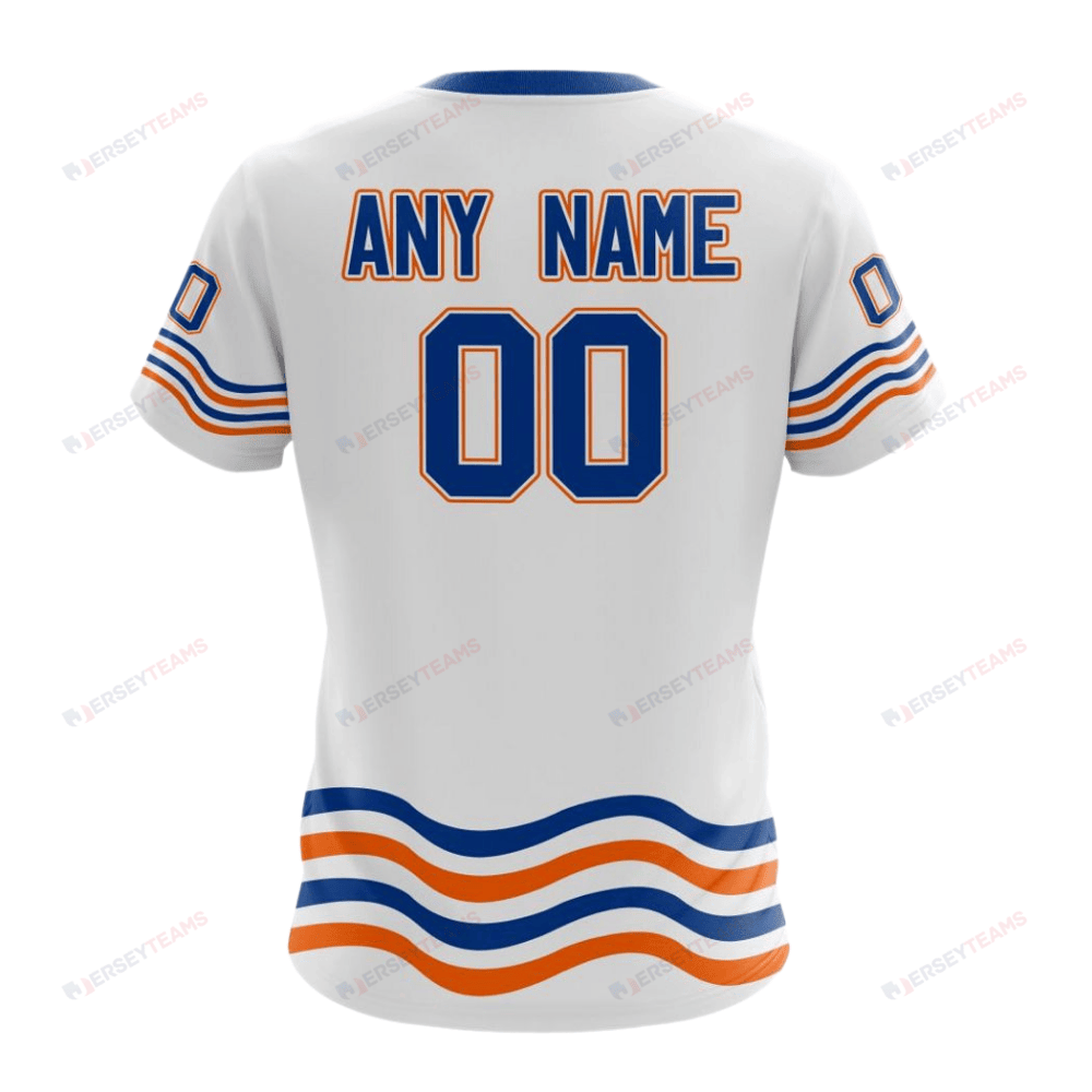 New York Islanders Special Whiteout Design Custom AOP T-Shirt - White