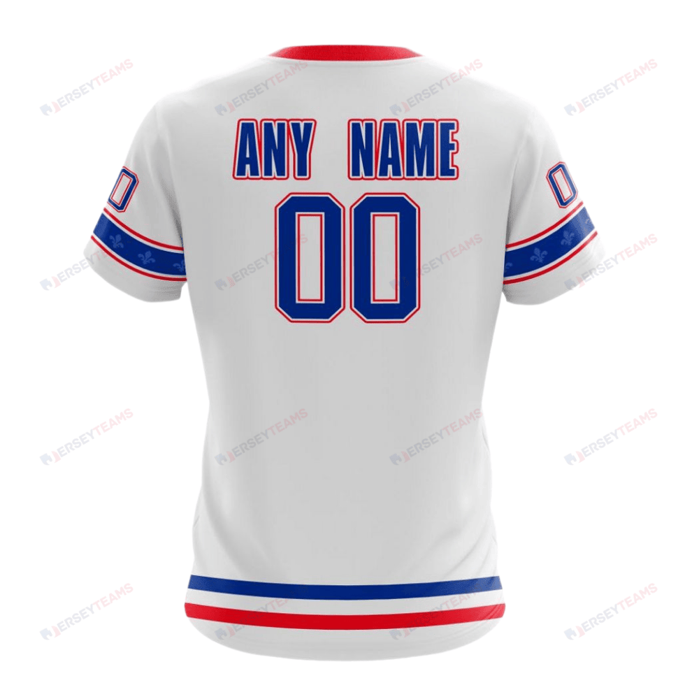 Montreal Canadiens Special Whiteout Design Custom AOP T-Shirt - White