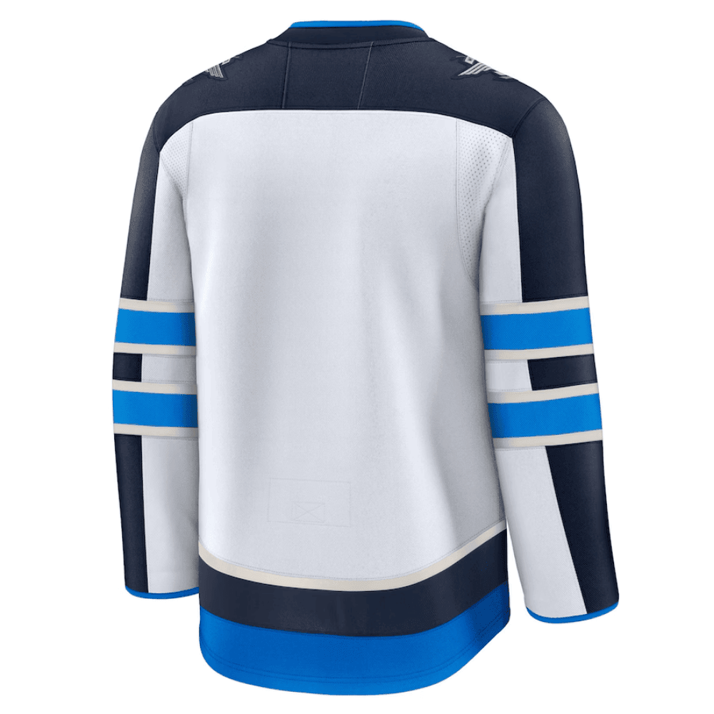 Winnipeg Jets 2025 NHL Playoffs Patch Away Men Jersey - White