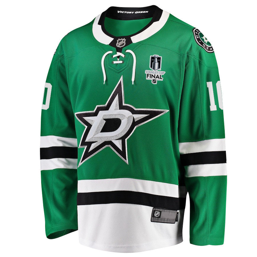 Oskar Back 10 Dallas Stars 2025 STANLEY CUP Final Patch Home Men Jersey - Black