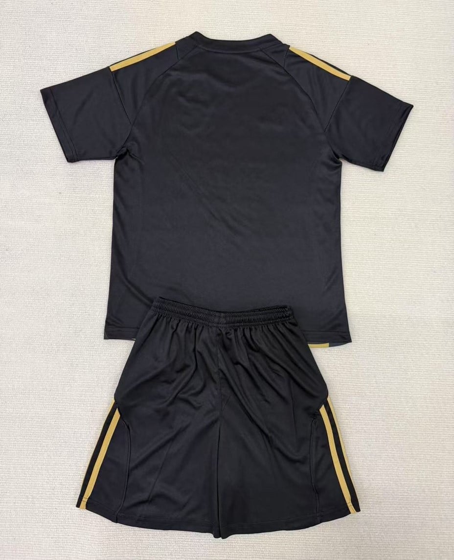 Los Angeles FC 2025-2026 Alternate Jersey Set - Bold Black & Gold