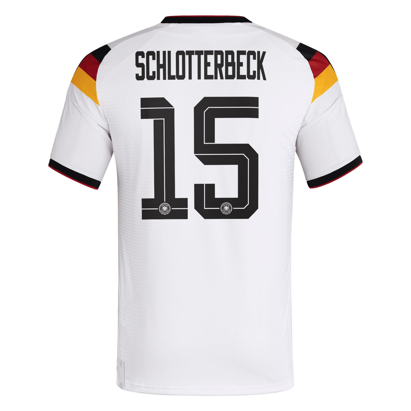 Nico Schlotterbeck 15 Germany National Team 2026 Home Jersey - Men, White