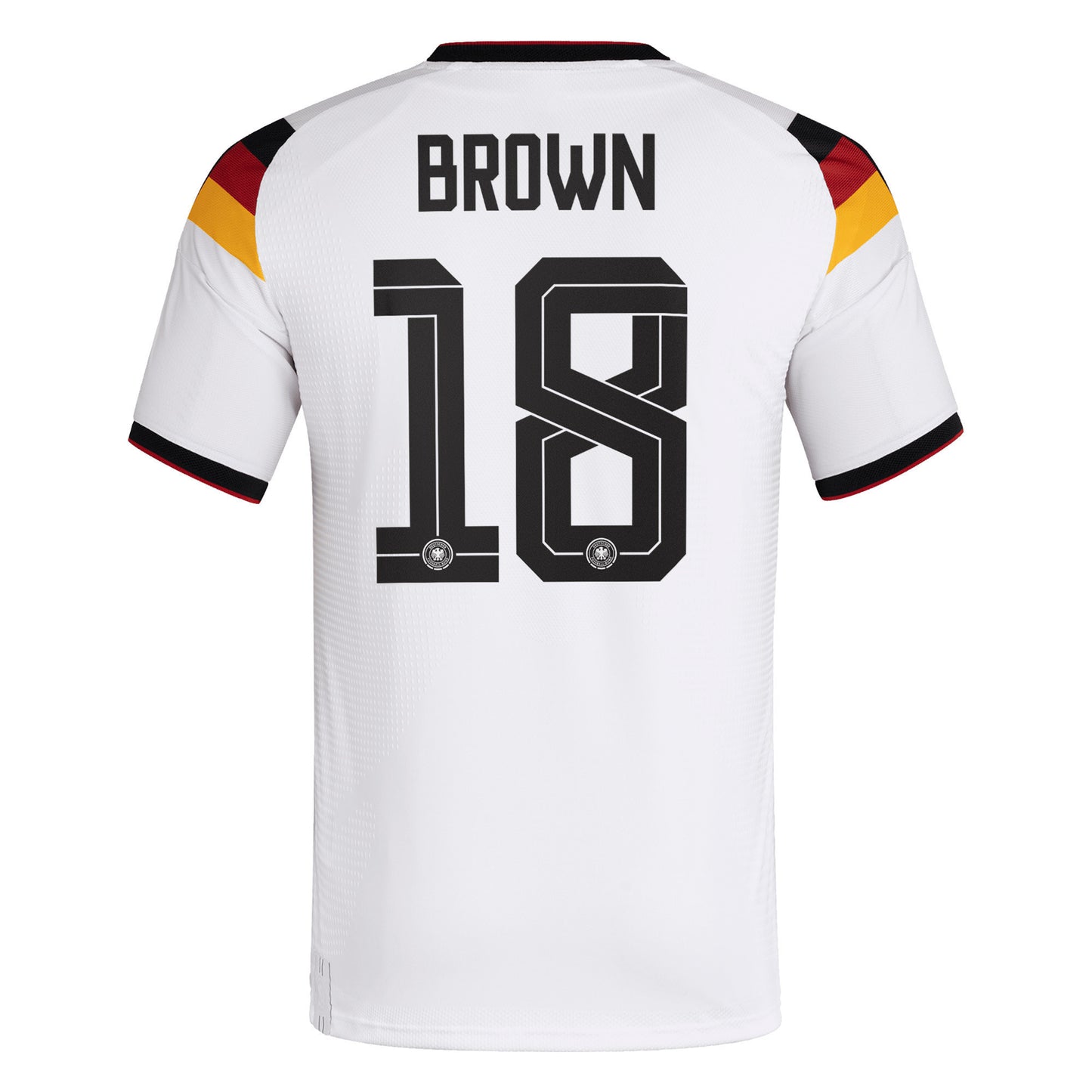 Nathaniel Brown 18 Germany National Team 2026 Home Jersey - Men, White