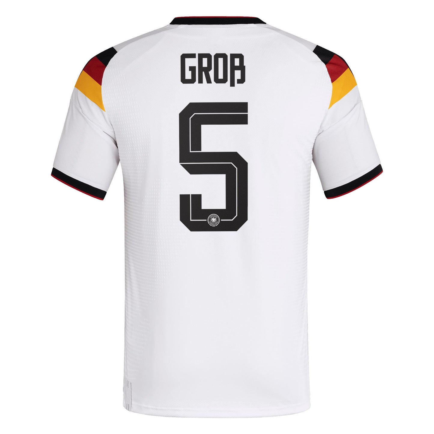 Pascal Groß 5 Germany National Team 2026 Home Jersey - Men, White