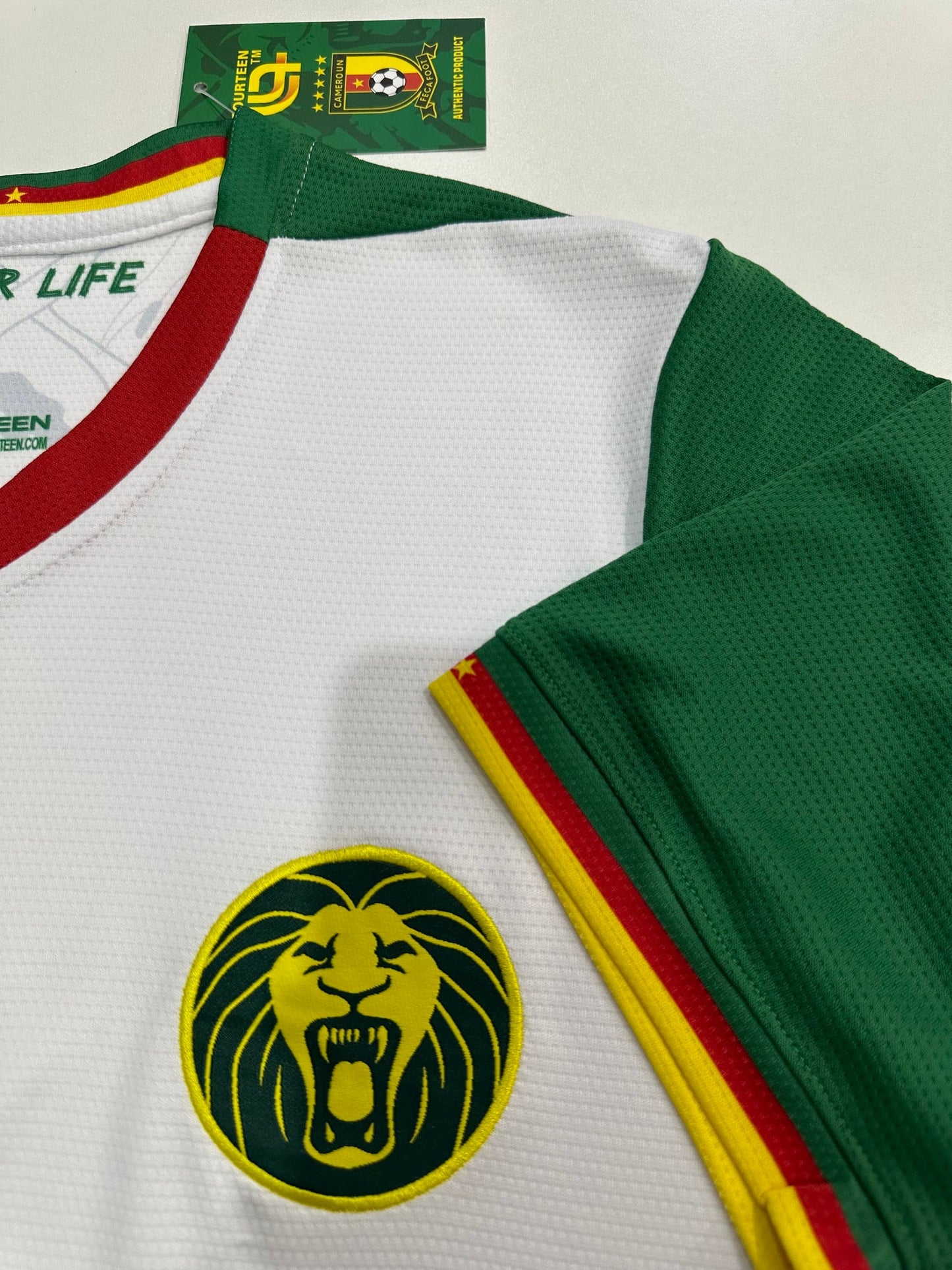 Cameroon National Team 2026 Second Away Jersey - Men White