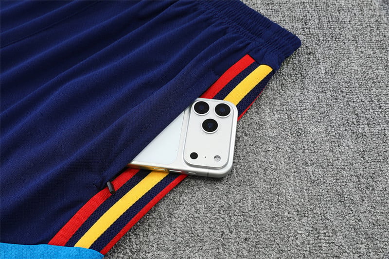 Spain National Team 2026 World Cup Training Shorts Set – Blue