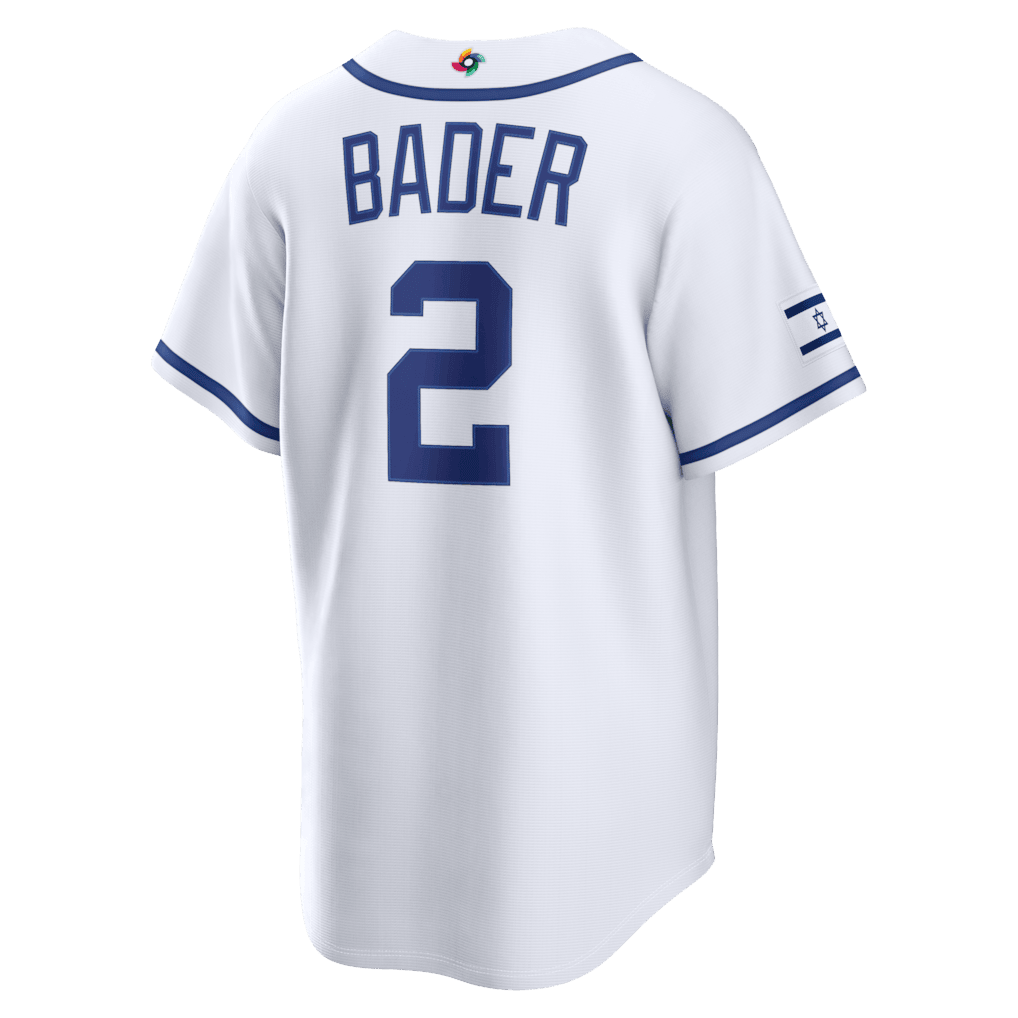 Harrison Bader 2 Netherland 2026 World Baseball Classic Road Youth Jersey - White
