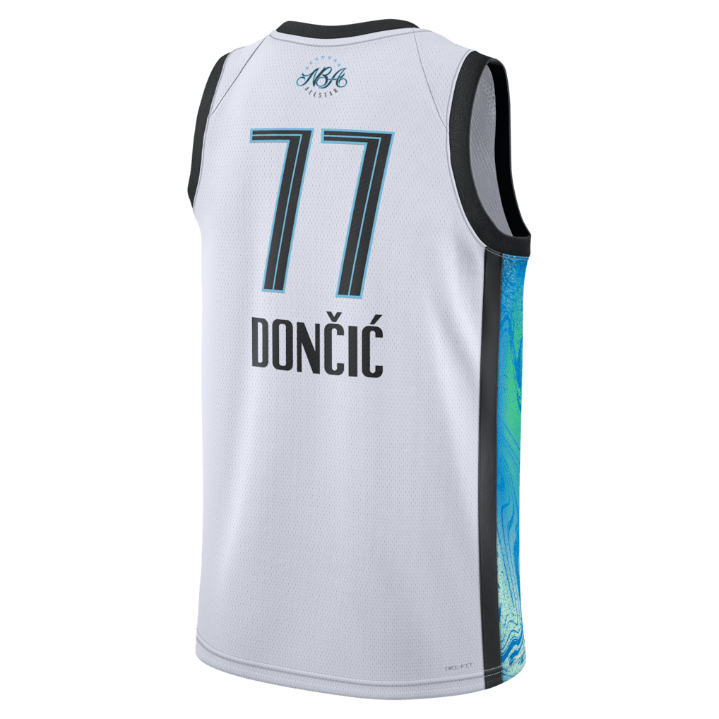 Luka Dončić 77 Unisex 2026 NBA All-Star Game Swingman Jersey - White
