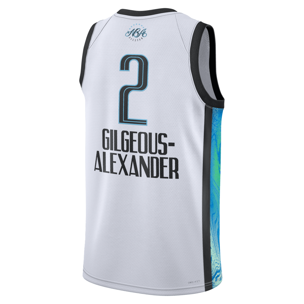 Shai Gilgeous-Alexander 2 Unisex 2026 NBA All-Star Game Swingman Jersey - White