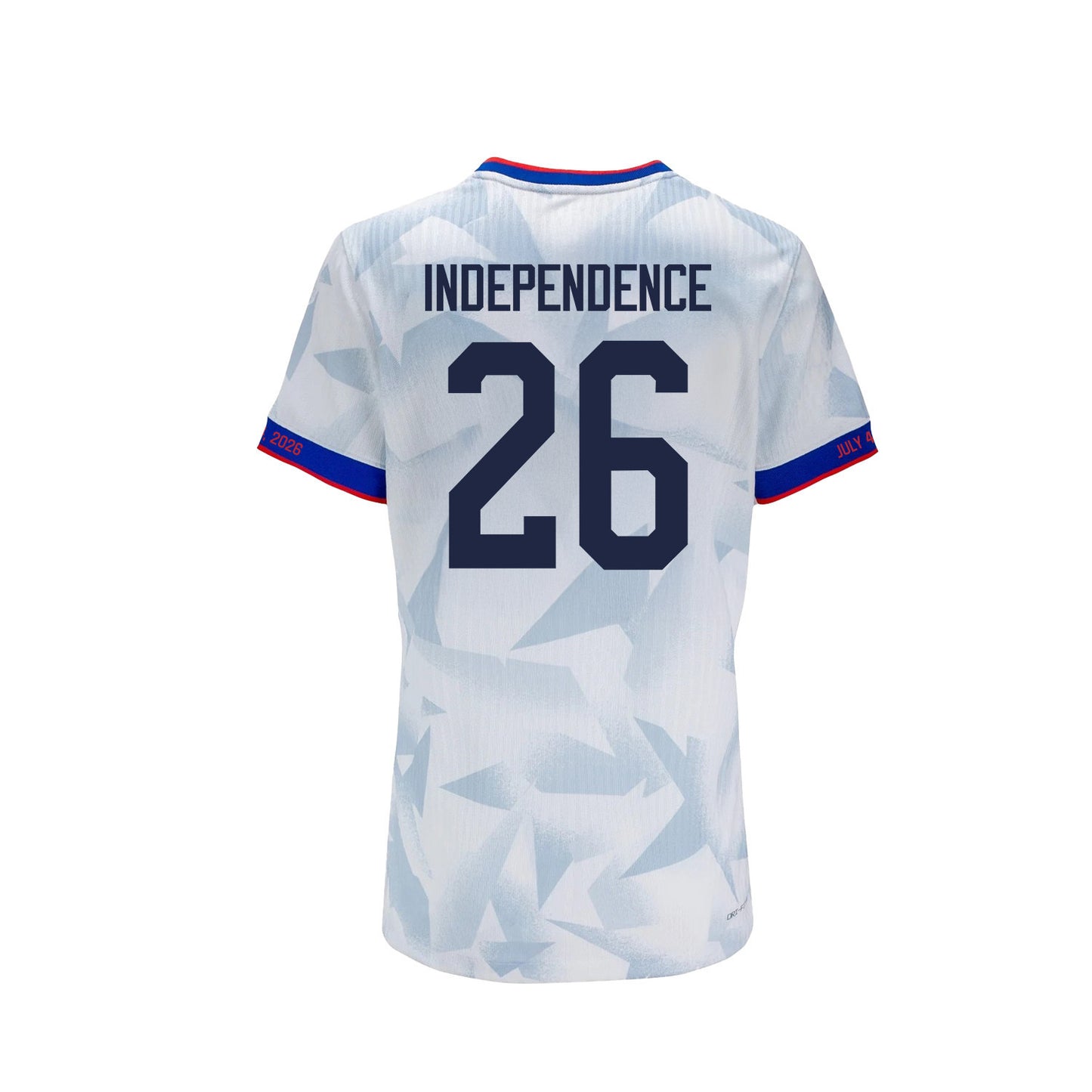 USMNT 2026 Home Soccer Jersey - Independence 26 Patriotic July 4th - Men White