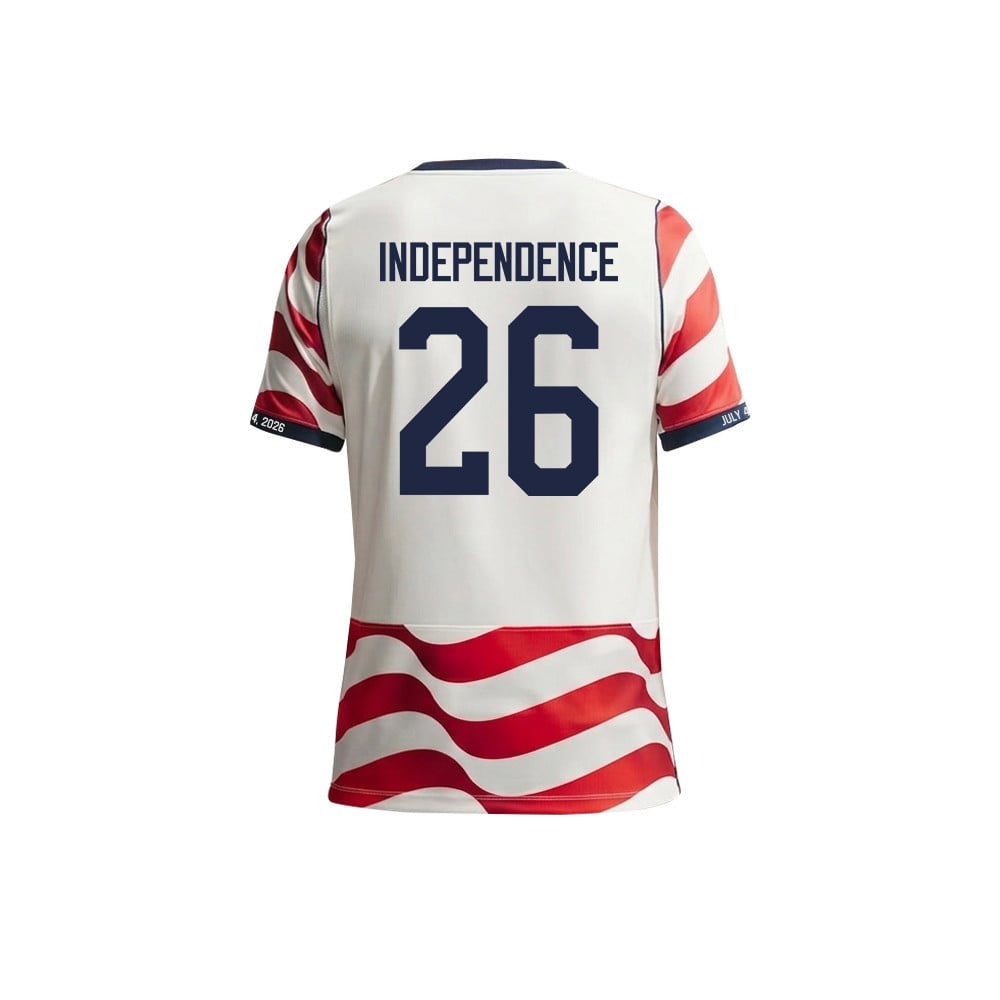 USMNT 2026/27 Home Soccer Jersey - Independence 26 Patriotic July 4th - Men