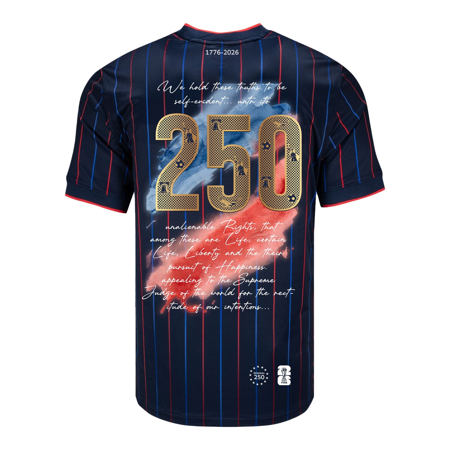 USMNT 2026 Away Soccer Jersey - USA Freedom Heritage Design, Men Navy