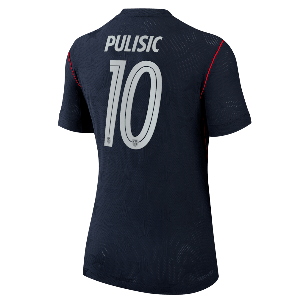 Christian Pulisic 10 USMNT Women's 2026 Away Match Jersey - Blue