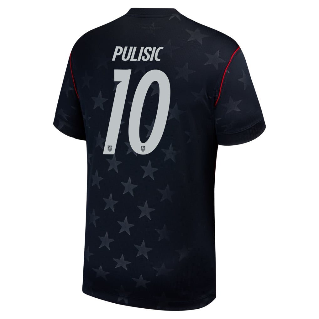 Christian Pulisic 10 USMNT 2026 Away Stadium Game Jersey - Blue Men