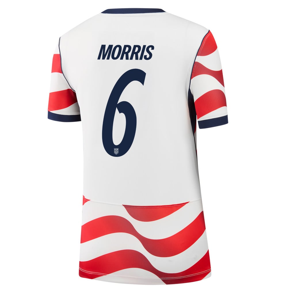 Cristian Roldan 6 USMNT 2026 Women's Home Jersey - White