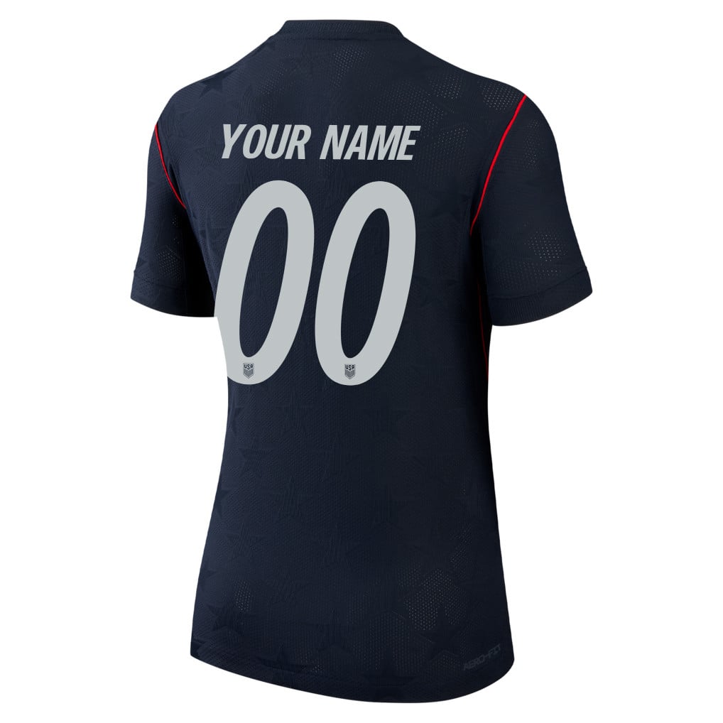 USMNT 2026 Women's Away Match Jersey - Personalized - Black