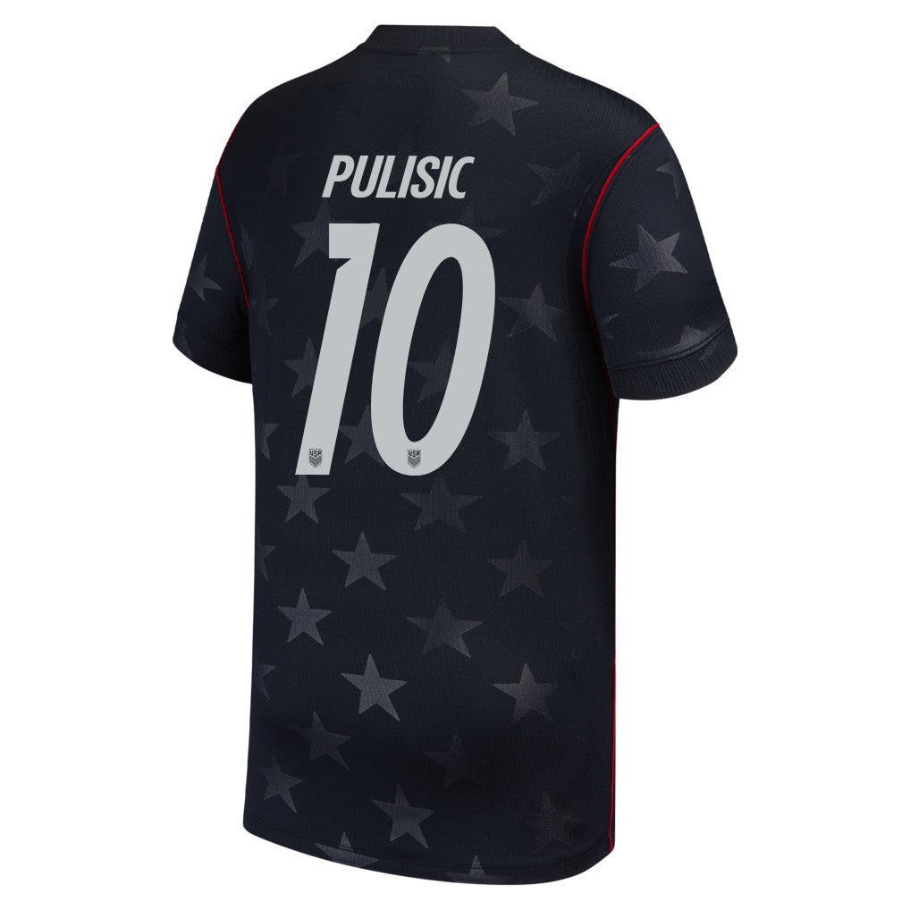 Christian Pulisic 10 USMNT Youth 2026 Away Stadium Jersey - Blue