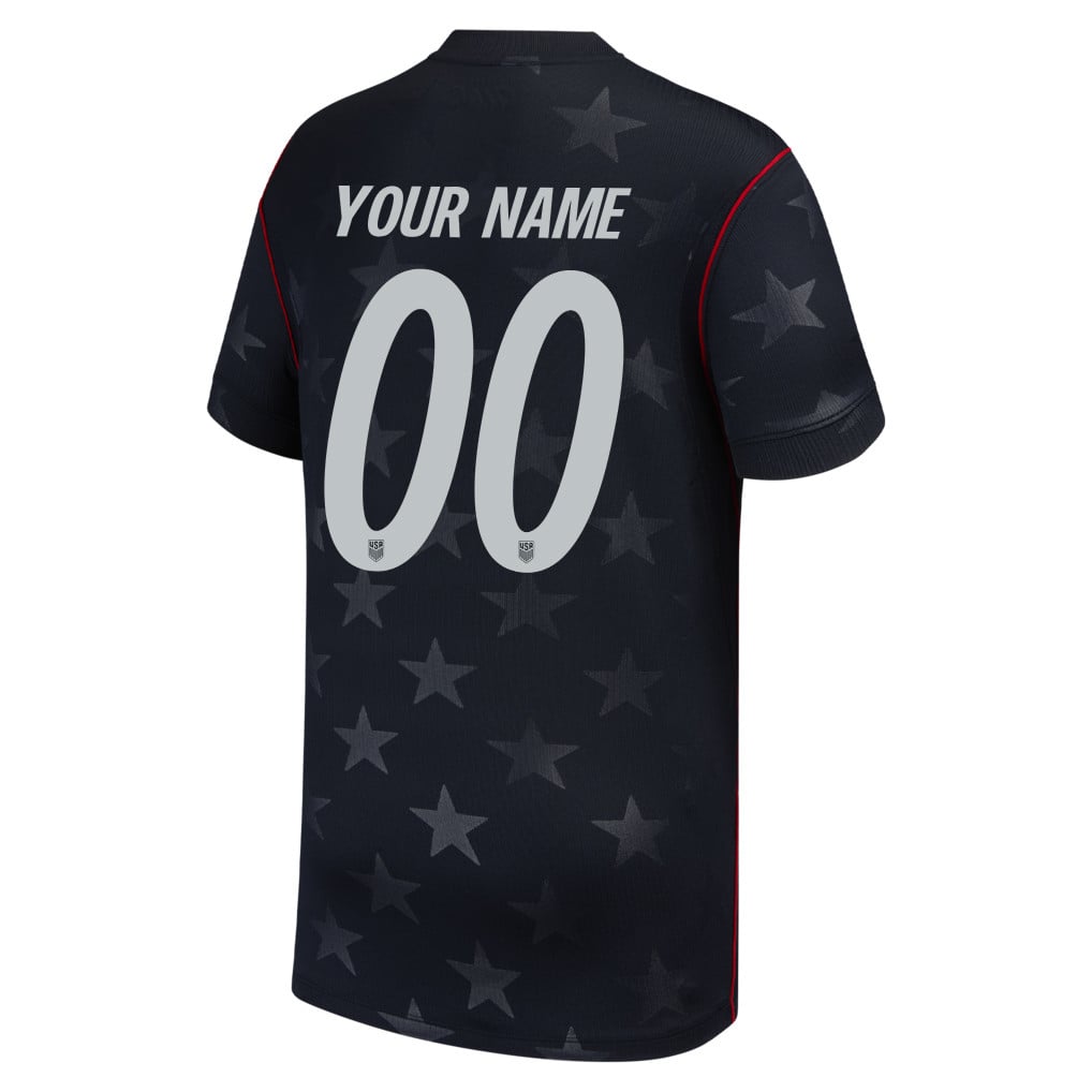 USMNT Youth 2026 Away Stadium Jersey - Personalized - Blue