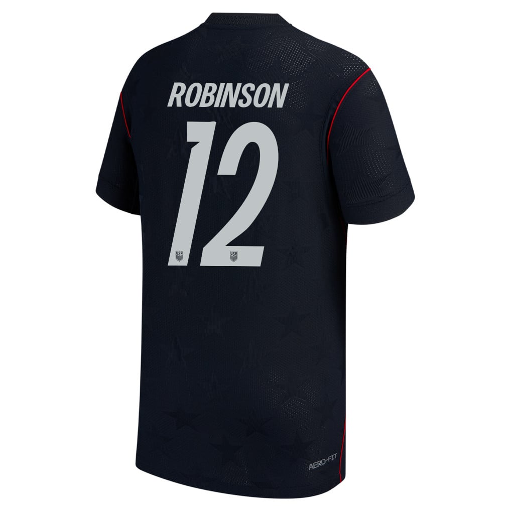 Miles Robinson 12 USMNT Youth 2026 Away Match Jersey - Blue