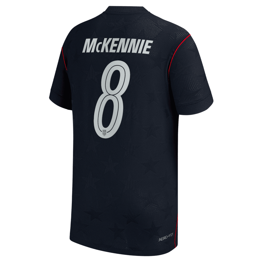 Weston McKennie 8 USMNT Youth 2026 Away Match Jersey - Blue