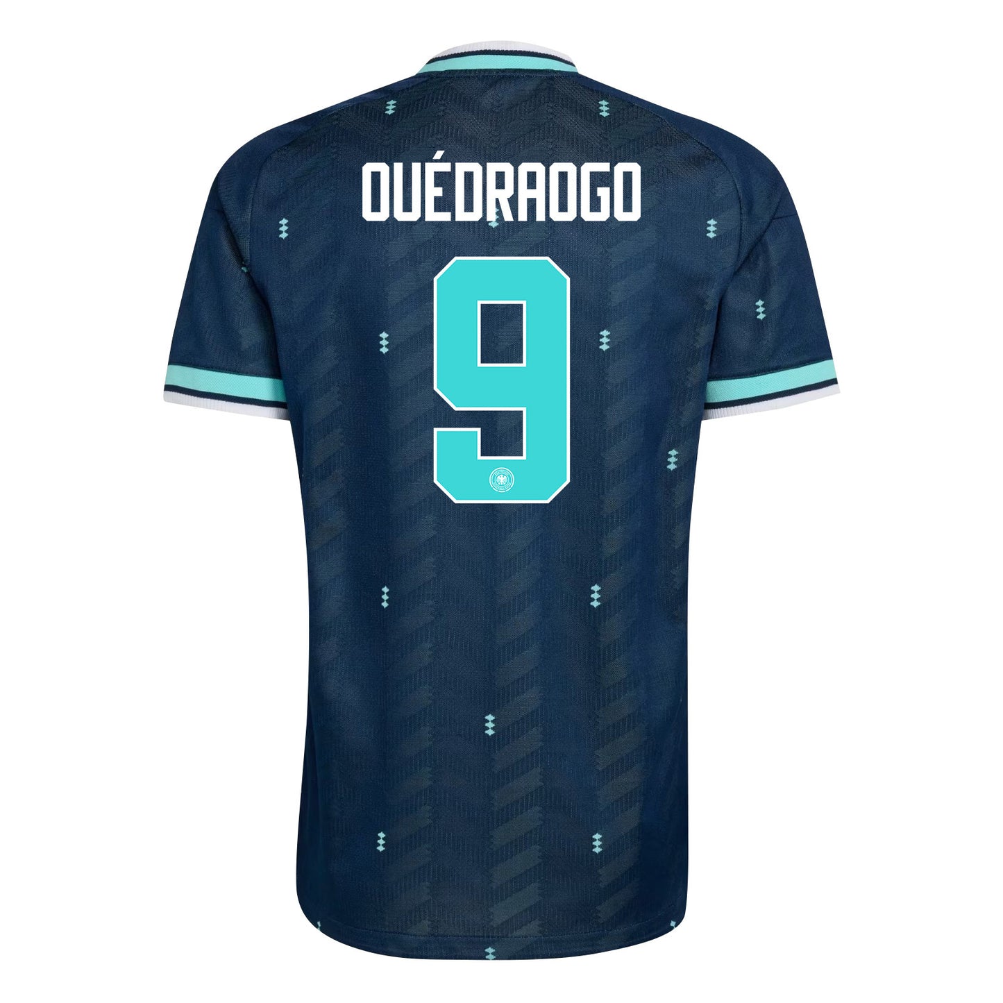 Assan Ouédraogo 9 Germany National Team 2026 Away Jersey - Navy, Men