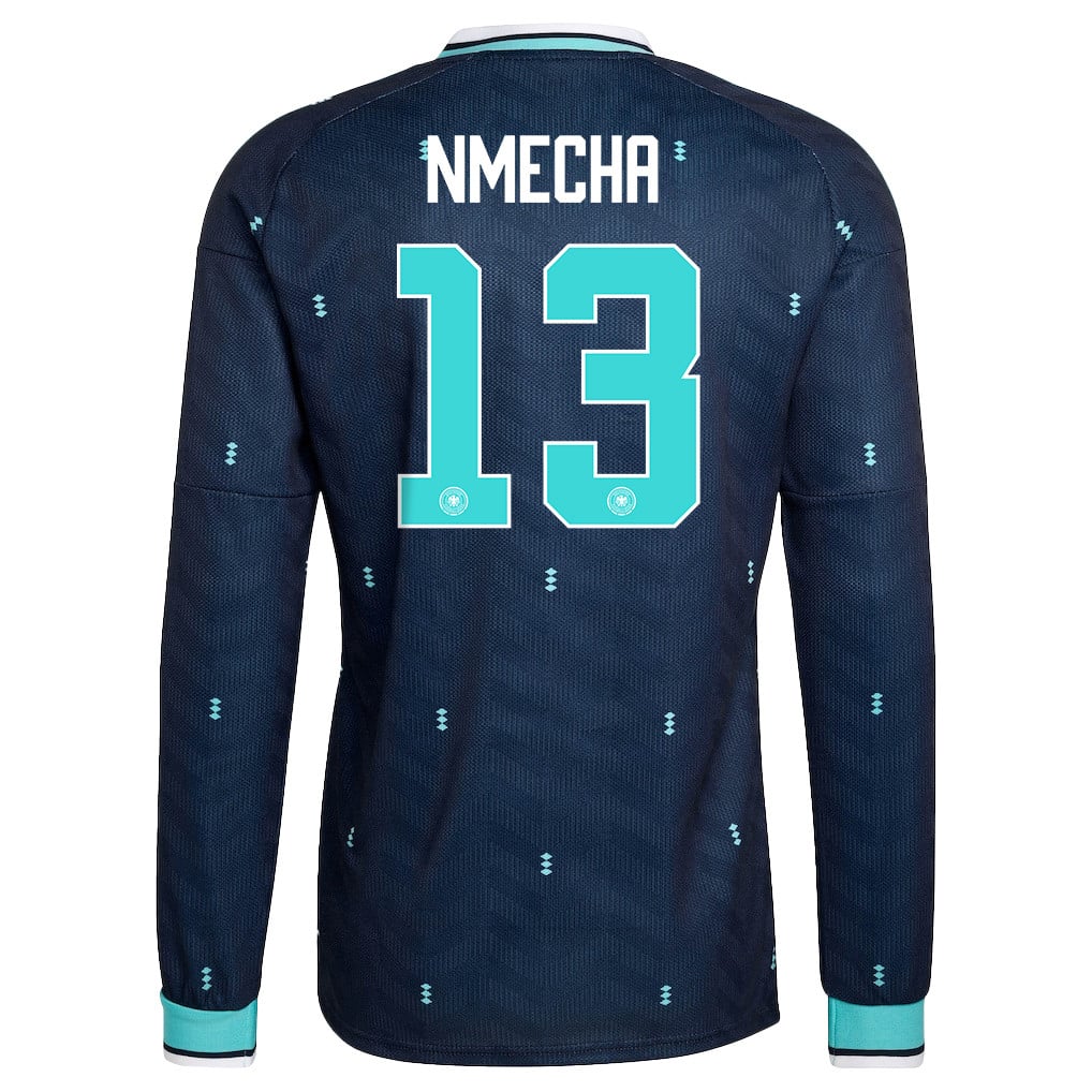 Felix Nmecha 13 Germany National Team 2026 Away Long Sleeve Jersey - Navy
