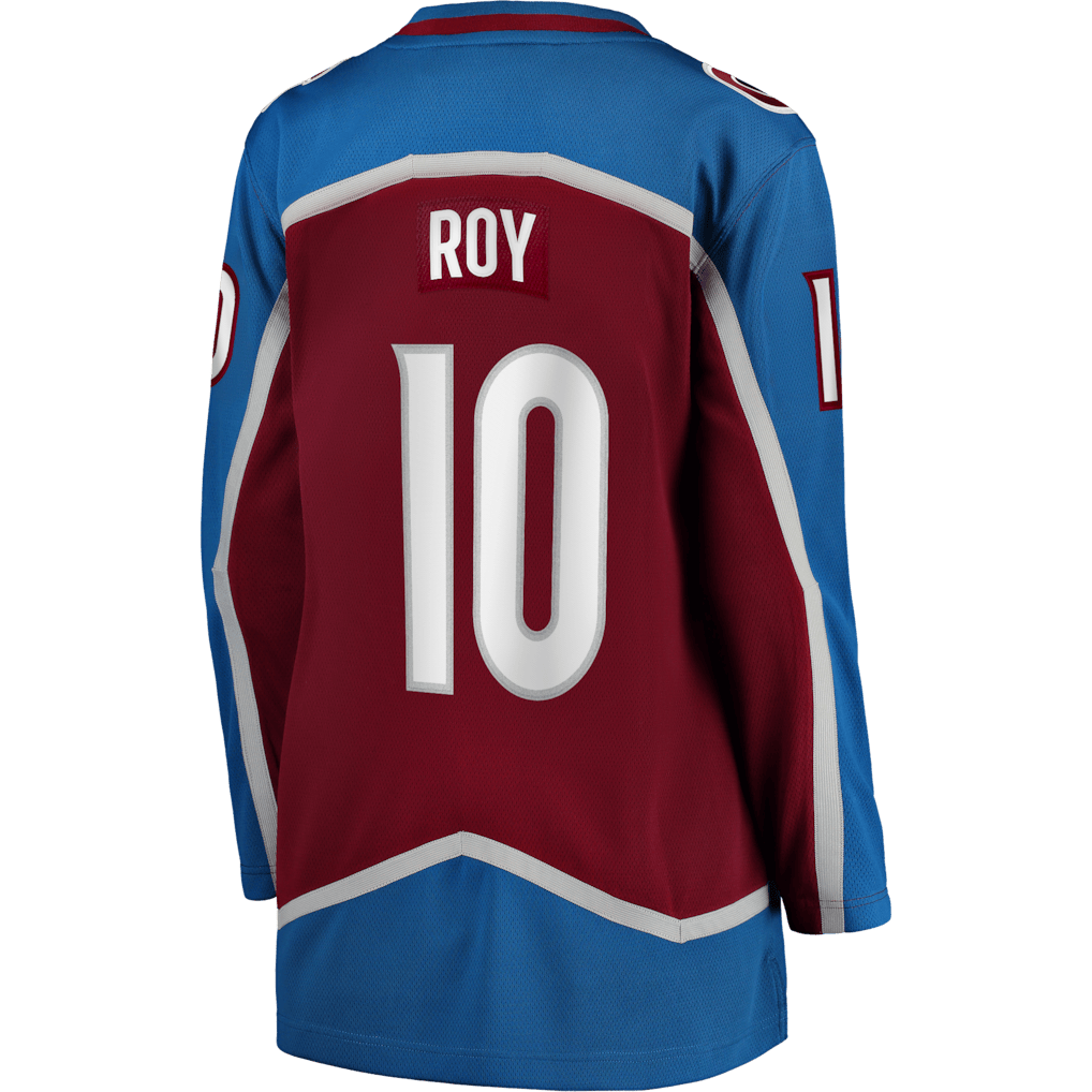 Nicolas Roy 10 Colorado Avalanche Women's Home Breakaway Jersey - Burgundy