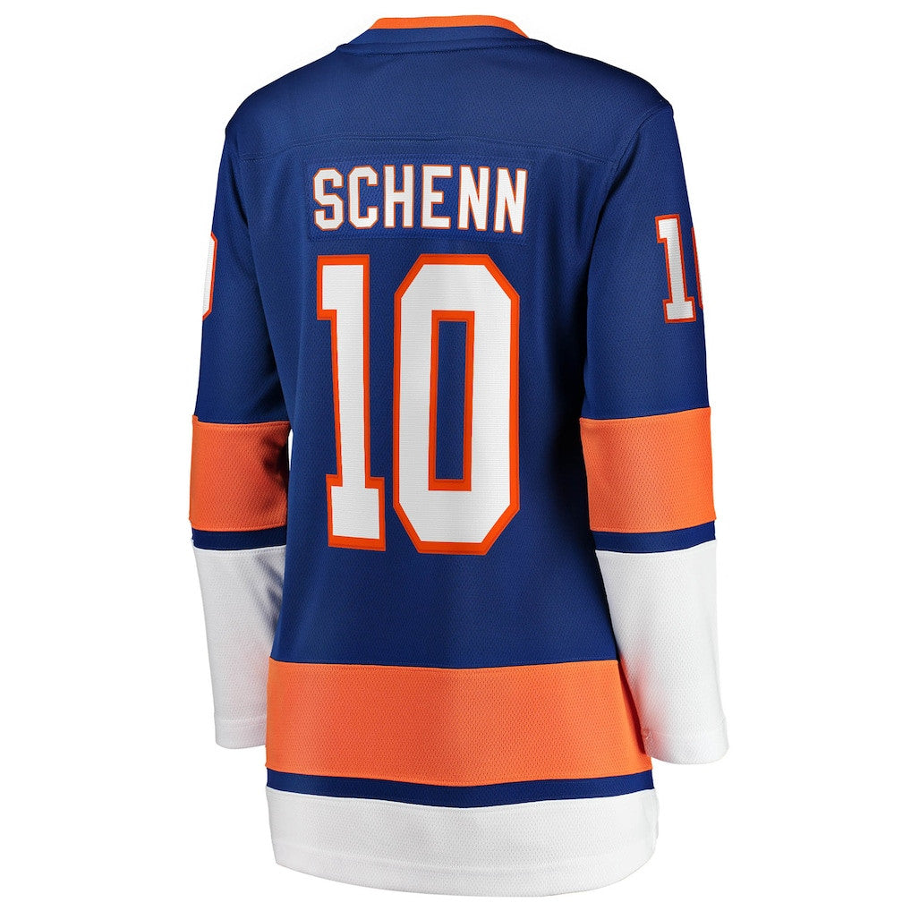 Brayden Schenn 10 New York Islanders Women's Home Breakaway Jersey - Blue