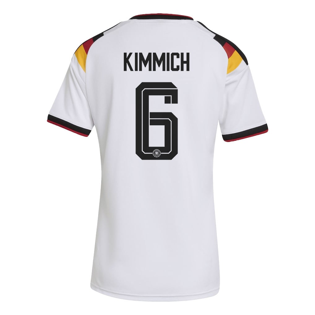 Joshua Kimmich 6 Women's Germany National Team 2026 Home Jersey - White