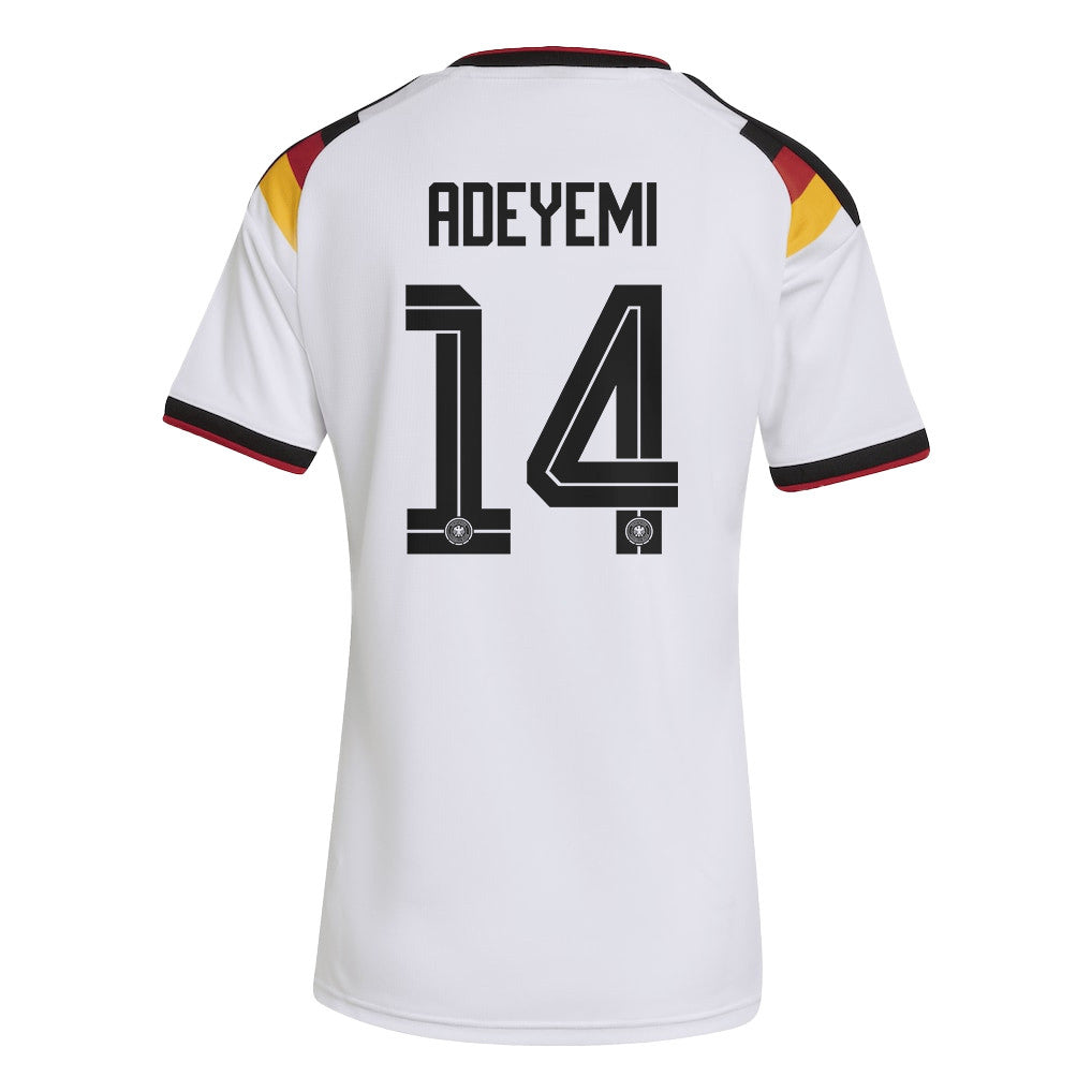 Karim Adeyemi 14 Women's Germany National Team 2026 Home Jersey - White