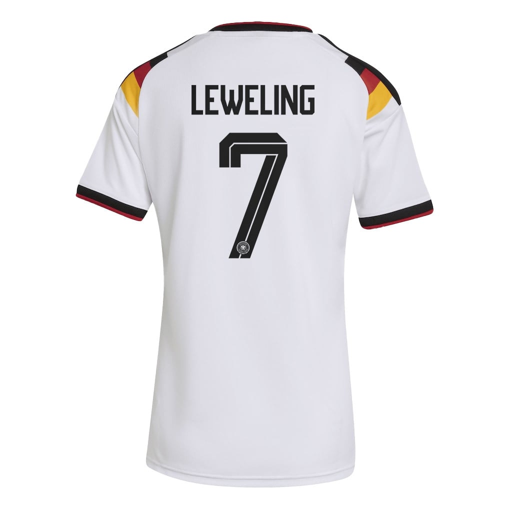 Jamie Leweling 7 Women's Germany National Team 2026 Home Jersey - White