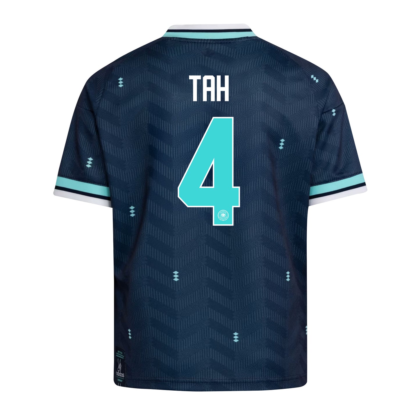 Jonathan Tah 4 Youth Germany National Team 2026 Away Jersey - Navy