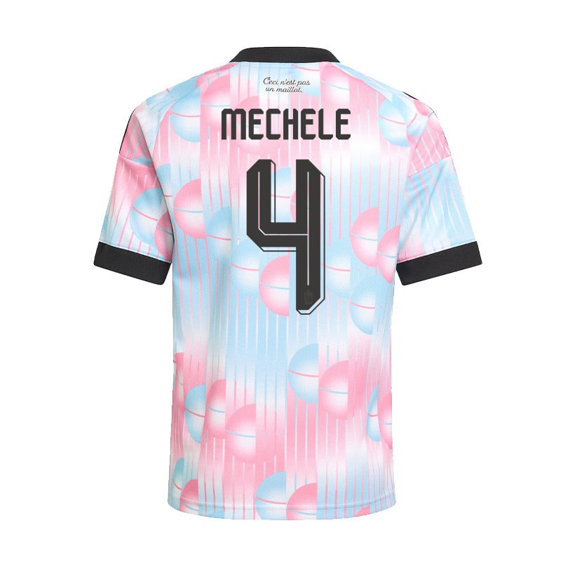 Brandon Mechele 4 Youth Belgium National Team 2026 Away Jersey - Light Blue