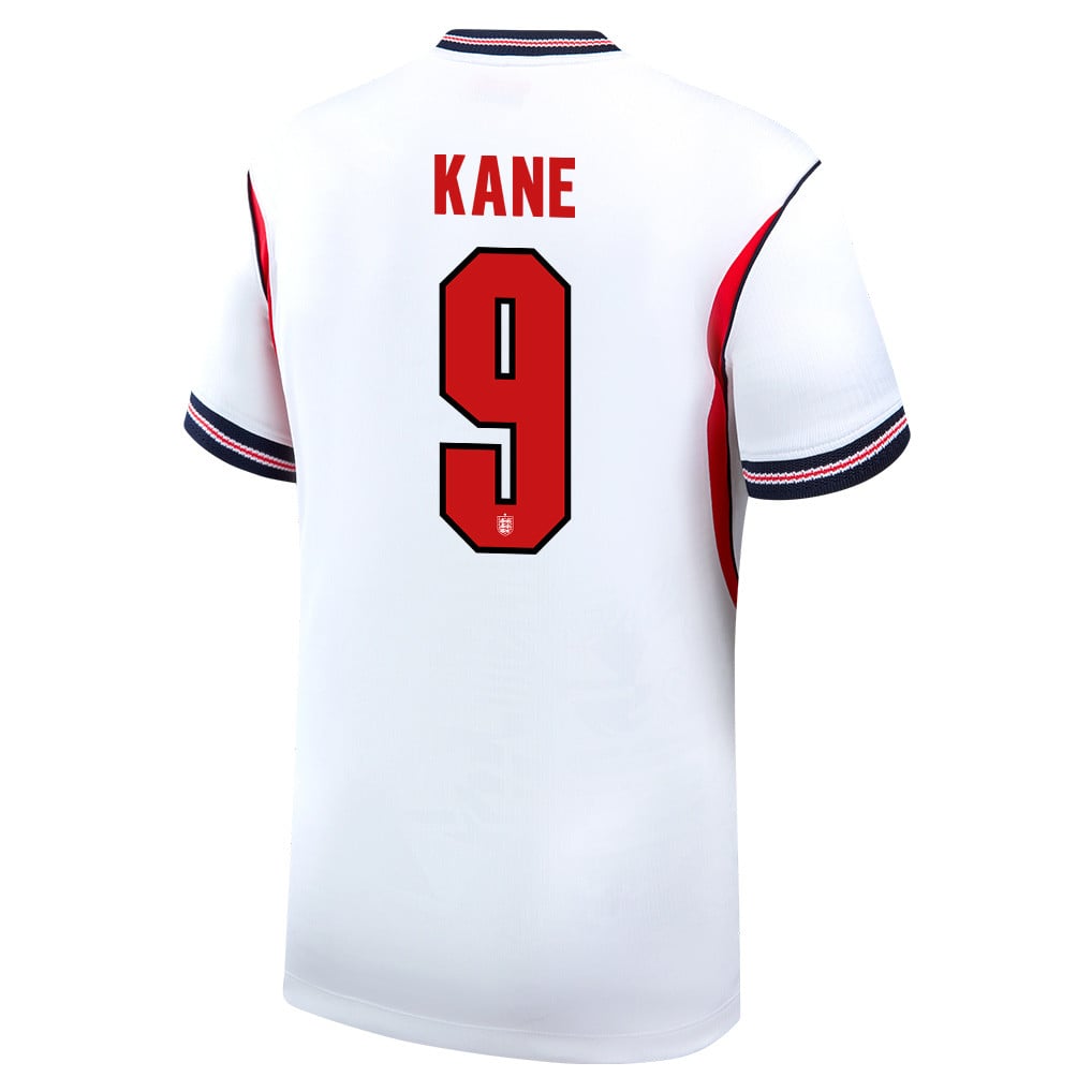 Harry Kane 9 England National Team 2026 Home Jersey - White, Men