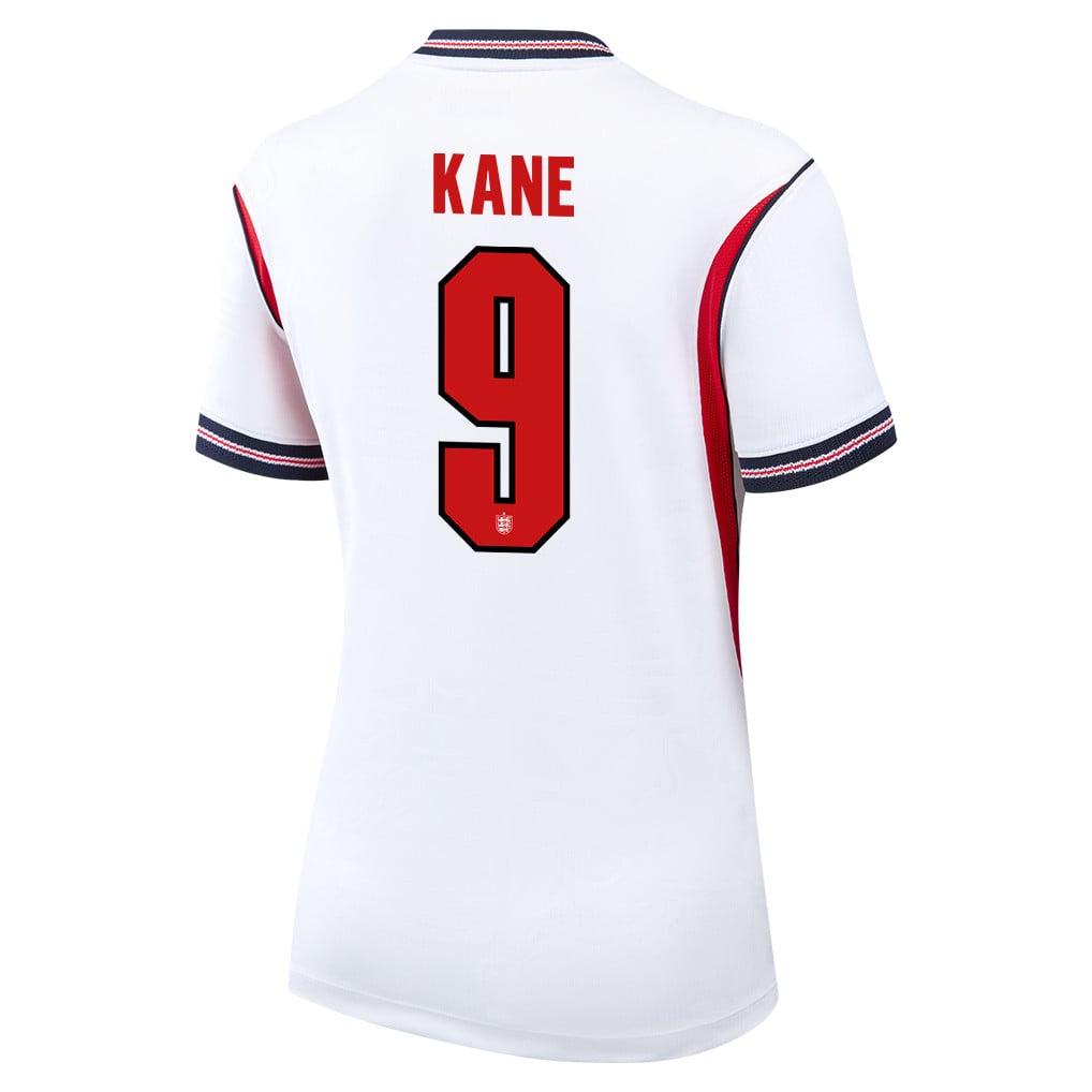 Harry Kane 9 Women's England National Team 2026 Home Jersey - White
